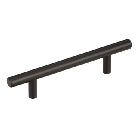 Amerock Contemporary Bar Bar Pull 3-3/4 in. Black Bronze Black 1 pk
