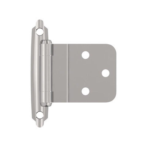 Amerock 2.75 in. L Polished Chrome Cabinet Hinge 2 pk