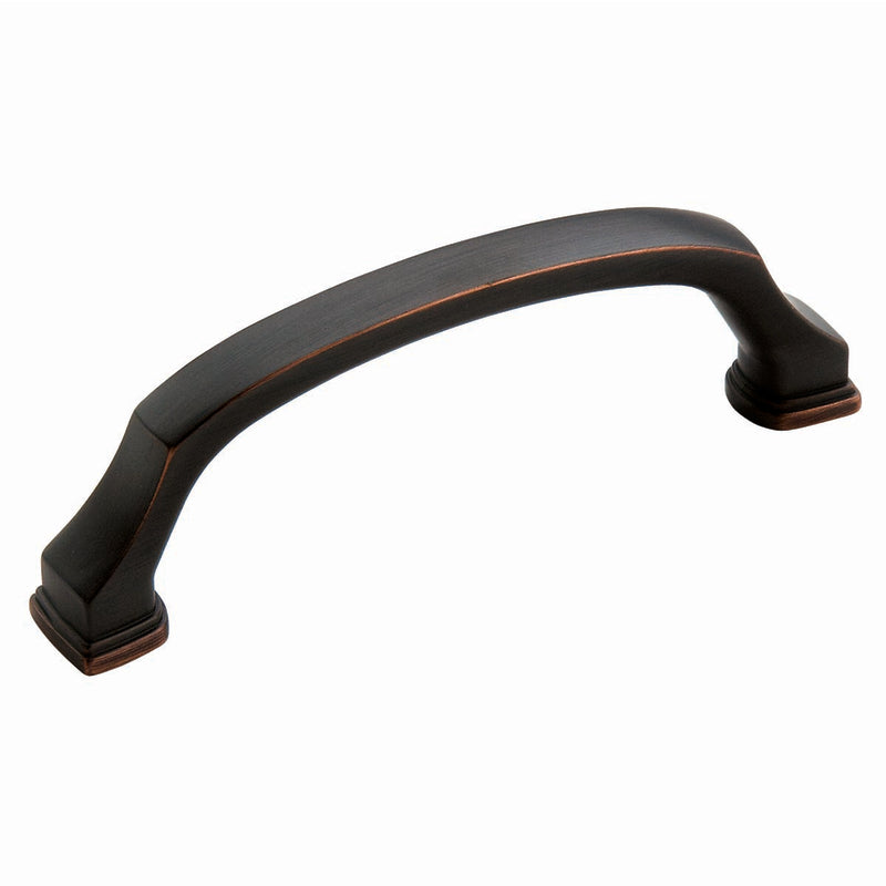 Amerock Traditional Arch Cabinet Pull 3-3/4 in. Oil Rubbed Bronze Brown 1 pk