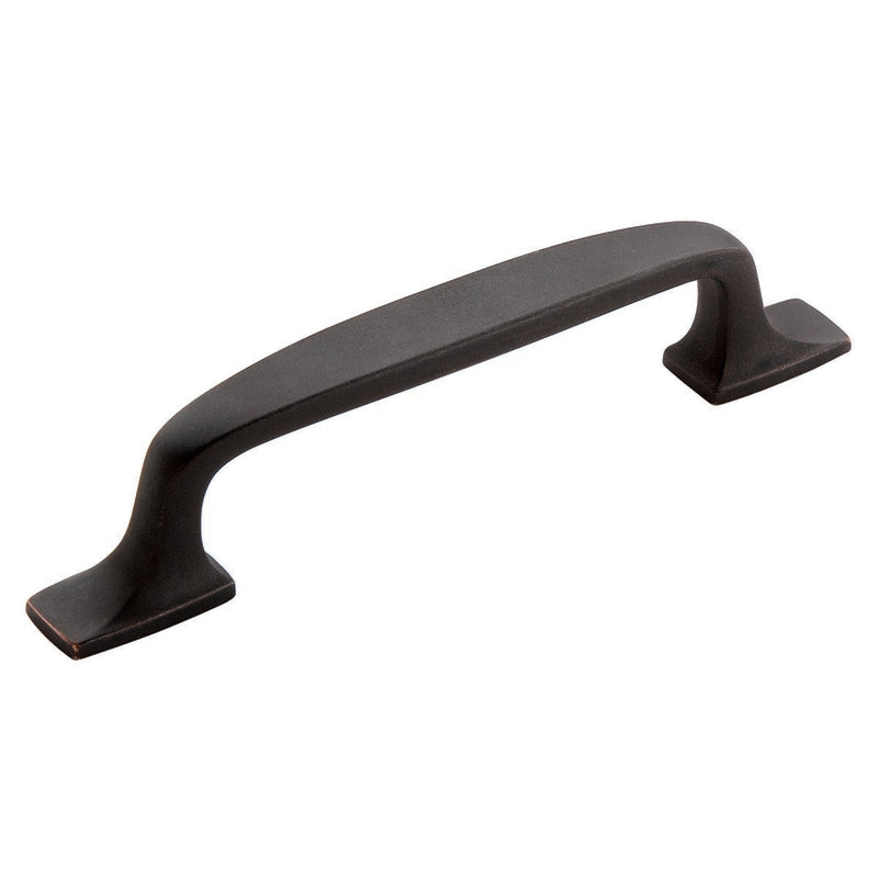 Amerock Highland Ridge Collection Transitional Arch Cabinet Pull 3-3/4 in. Dark Oiled Bronze Brown 1