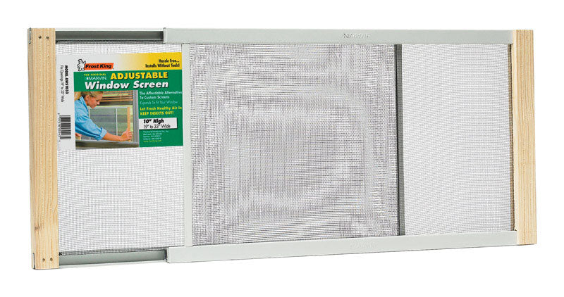 Frost King WB Marvin 19 33 in. W in. Steel Adjustable Window Screen (Pack of 12)