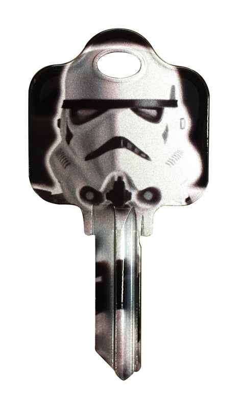 HILLMAN Star Wars Stormtrooper House/Padlock Universal Key Blank Single (Pack of 5)