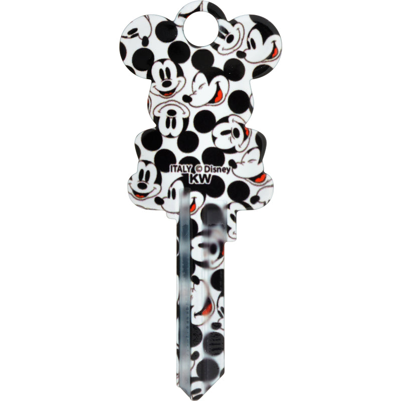 HILLMAN Disney Mickey Mouse House/Padlock Universal Key Blank Double (Pack of 5)