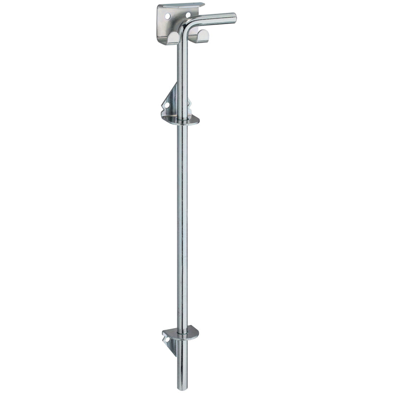National Hardware 18 in. L Zinc-Plated Silver Steel Cane Bolt 1 pk (Pack of 5)
