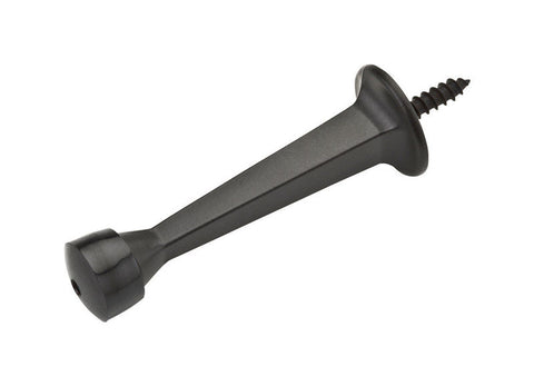 National Hardware Zinc Oil Rubbed Bronze Brown Rigid Door Stop Mounts to door 6 in. (Pack of 5)