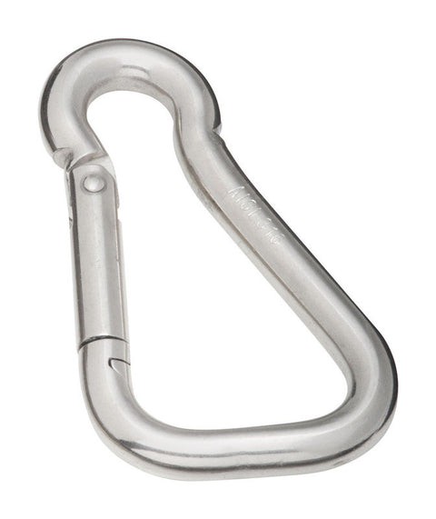 National Hardware 5/8 in. D X 4-11/16 in. L Stainless Steel Spring Snap 925 lb (Pack of 3)