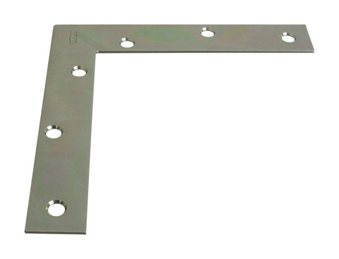 National Hardware 6 in. H X 1 in. W X 0.08 in. D Zinc-Plated Steel Inside Corner Brace (Pack of 20)