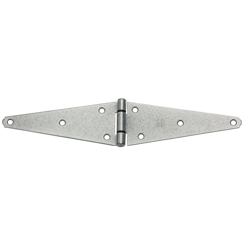 National Hardware 8 in. L Galvanized Heavy Strap Hinge 1 pk (Pack of 5)