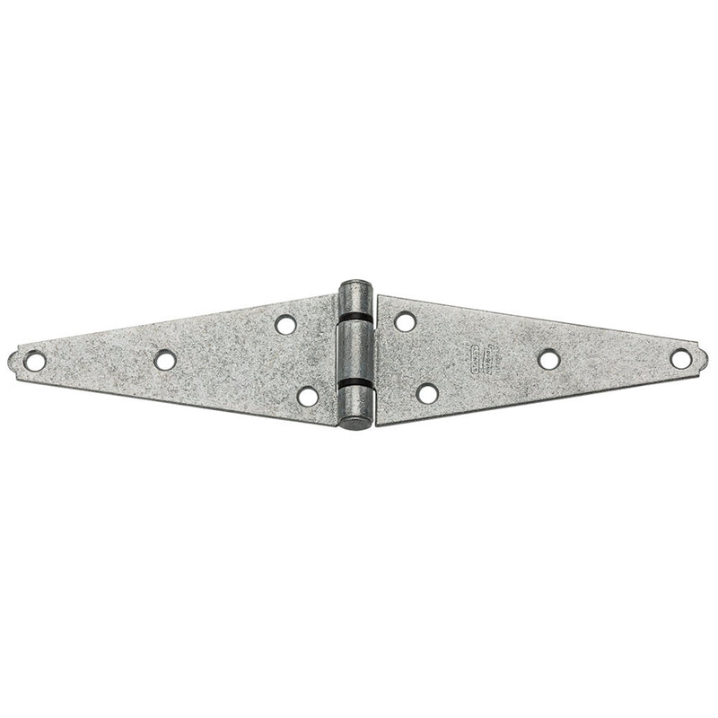 National Hardware 6 in. L Galvanized Heavy Strap Hinge 1 pk (Pack of 10)