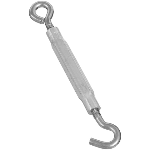 National Hardware Large Silver Stainless Steel 7-1/2 in. L Hook/Eye Turnbuckle 1 pk (Pack of 5)