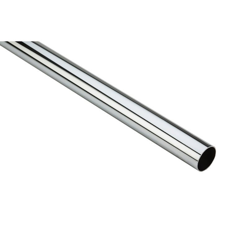 National Hardware 72 in. L X 1.32 in. D Chrome Steel Heavy Duty Closet Rod (Pack of 6)