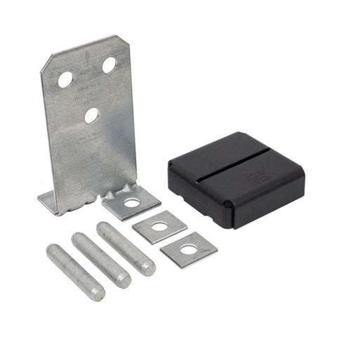 Simpson Strong-Tie ZMax 5.72 in. H X 3.5 in. W 10 Ga. Steel Post Base (Pack of 10)