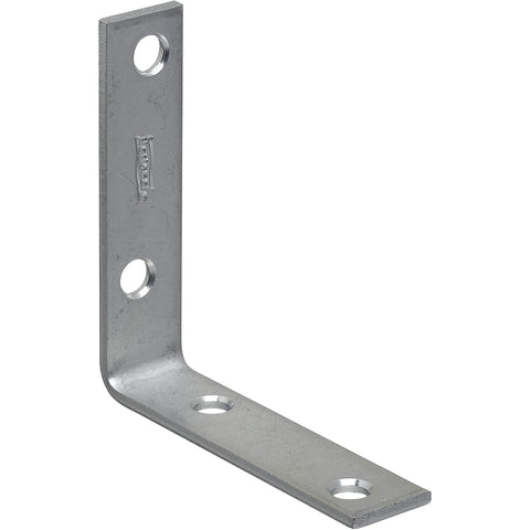 National Hardware 3 in. H X 0.75 in. W X 0.11 in. D Zinc-Plated Steel Inside Corner Brace (Pack of 40)