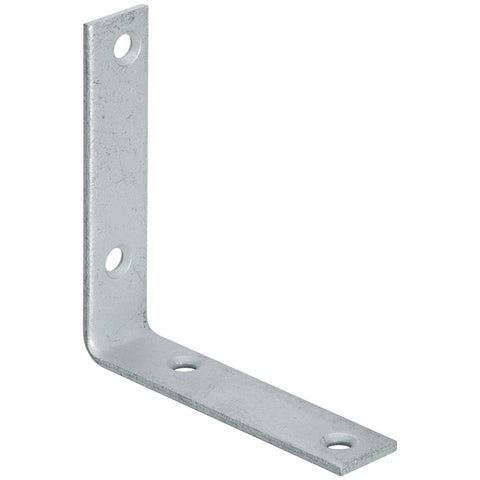National Hardware 4 in. H X 0.88 in. W X 0.12 in. D Galvanized Steel Inside Corner Brace (Pack of 10)