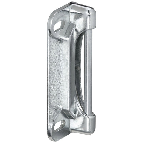 National Hardware Zinc-Plated Silver Steel Door Strike 1 pk (Pack of 10)