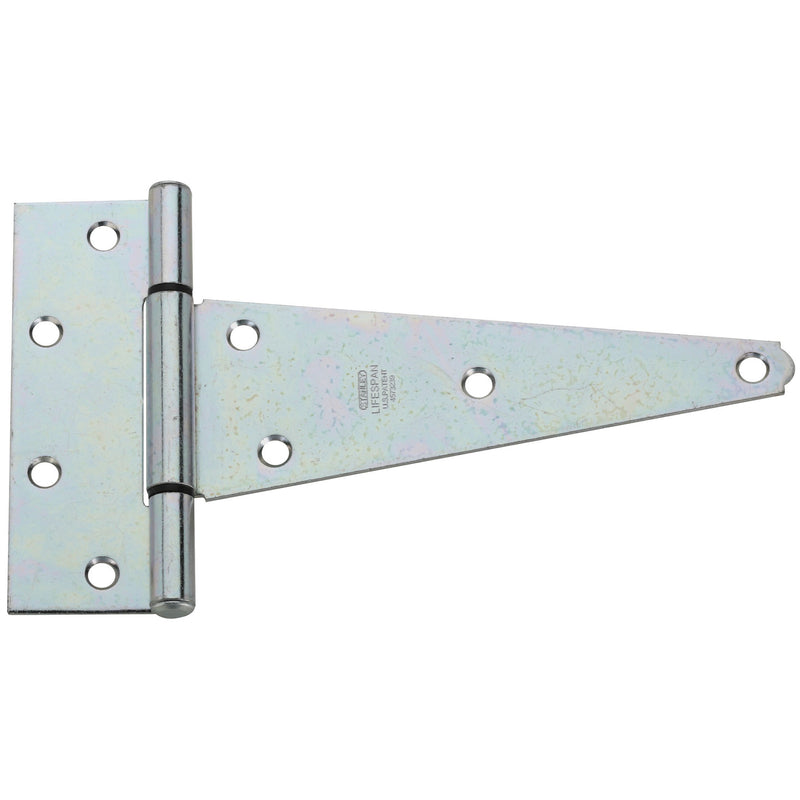 National Hardware 8 in. L Zinc-Plated Extra Heavy Duty T-Hinge 2 pk (Pack of 5)