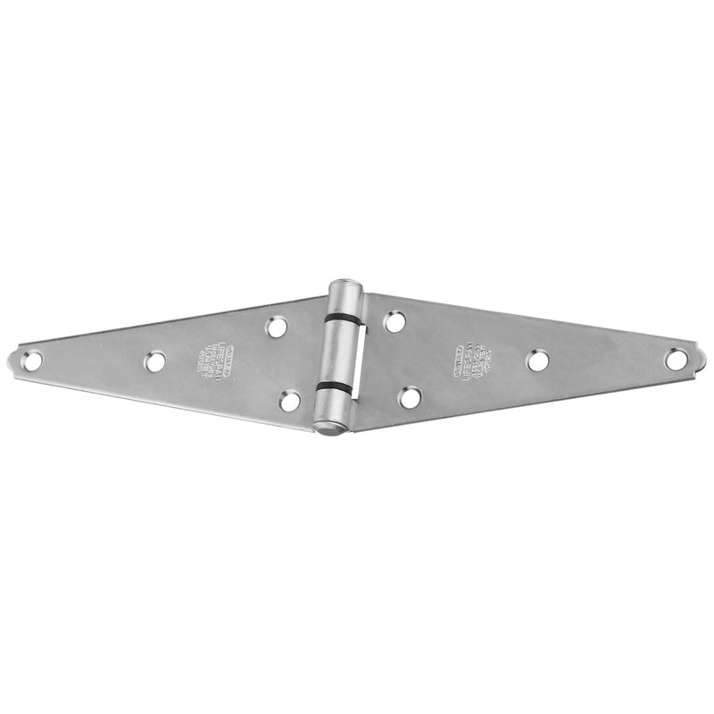 National Hardware 6 in. L Zinc-Plated Heavy Strap Hinge 1 pk (Pack of 5)