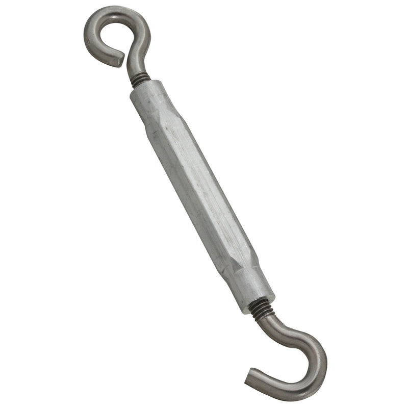 National Hardware Stainless Steel Turnbuckle 175 lb. cap. 9 in. L (Pack of 10)