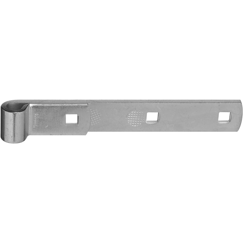 National Hardware 8 in. L Zinc-Plated Silver Steel Hinge Strap 1 pk (Pack of 10)