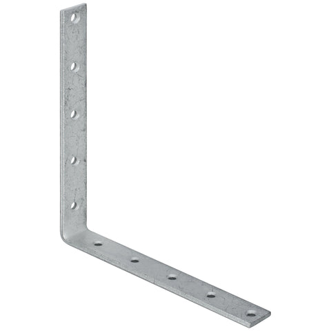 National Hardware 10 in. H X 1.25 in. W X 0.25 in. D Galvanized Steel Inside Corner Brace (Pack of 5)