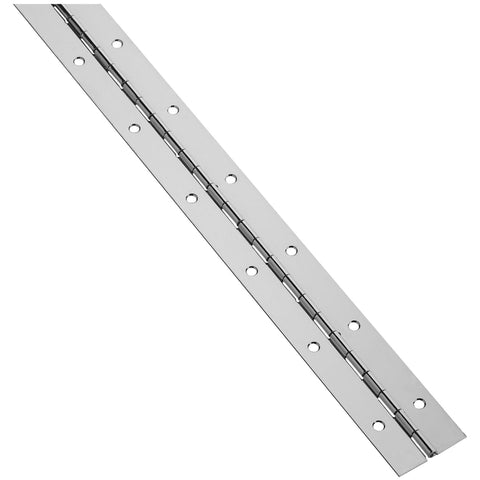 National Hardware 48 in. L Stainless Steel Continuous Hinge 1 pk (Pack of 2)