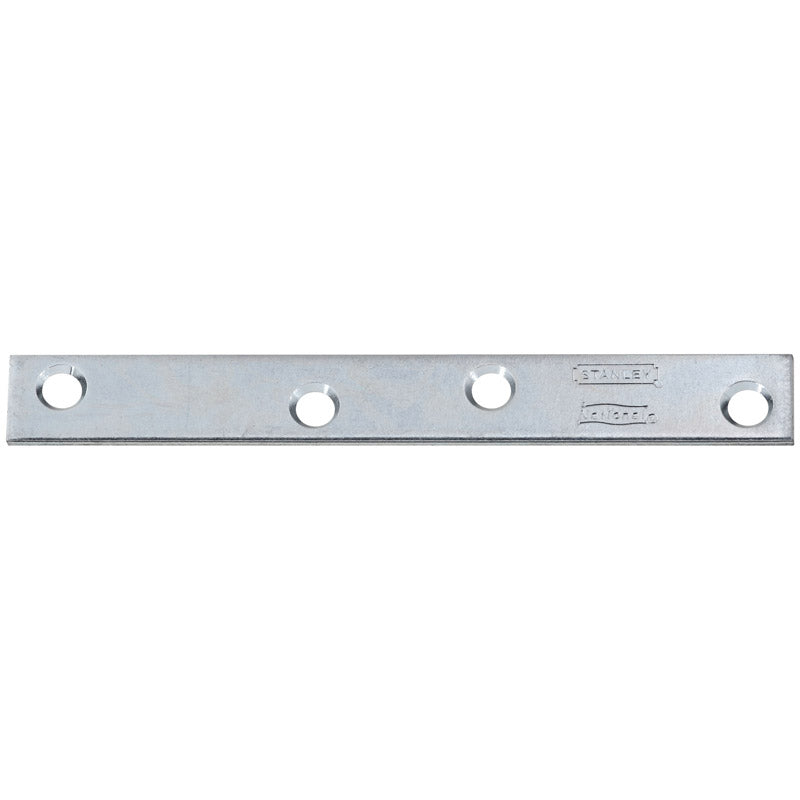National Hardware 5 in. H X 5/8 in. W X 0.10 in. D Zinc-Plated Steel Mending Brace (Pack of 20)