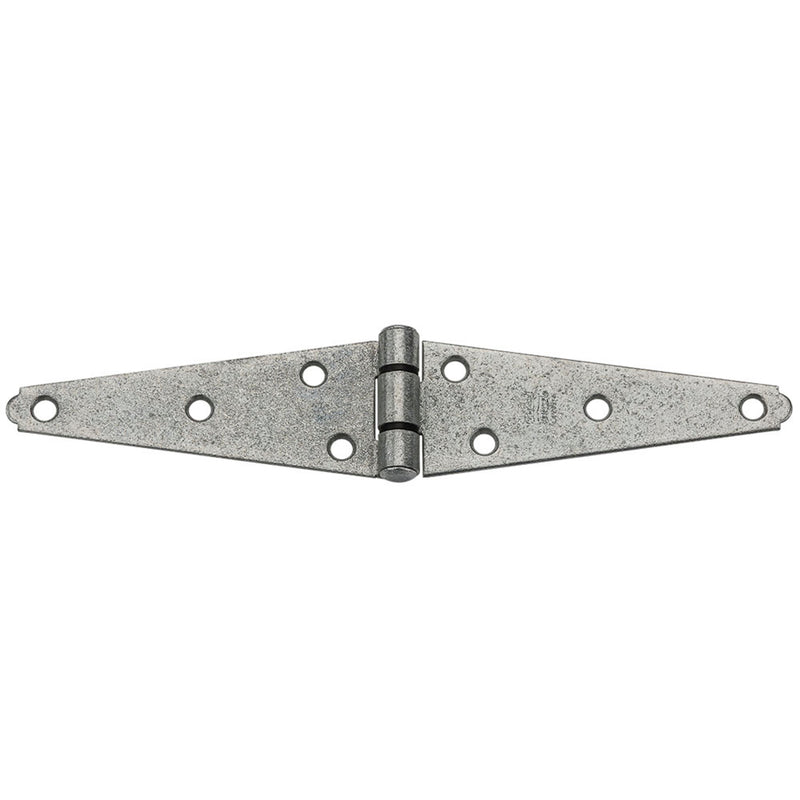 National Hardware 5 in. L Galvanized Heavy Strap Hinge 1 pk (Pack of 10)