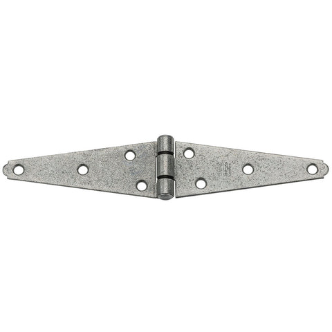 National Hardware 5 in. L Galvanized Heavy Strap Hinge 1 pk (Pack of 10)