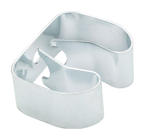 National Hardware 1.5 in. L Zinc-Plated Silver Steel Medium Grip Clamp Organizer 5 lb. cap. 4 pk (Pack of 6)