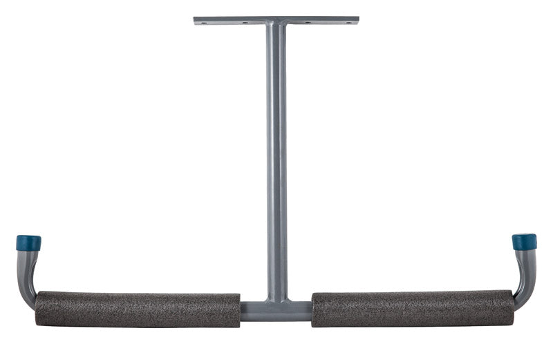 National Hardware 22 in. L Powder Coated Gray Steel Overhead Storage Hanger 50 lb. cap. 1 pk (Pack of 6)