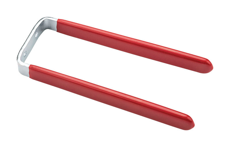 National Hardware 5-11/16 in. L Vinyl Coated Red Steel Tool Hook 10 lb. cap. 1 pk (Pack of 6)