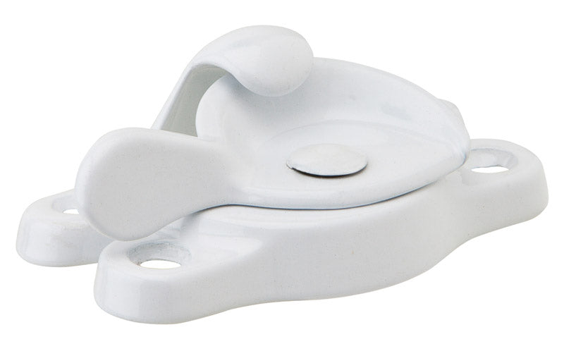 Ives White Aluminum Window Lock 1 pk (Pack of 20)