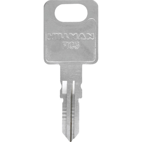 HILLMAN KeyKrafter House/Office Universal Key Blank 2024 Double Silver (Pack of 4)