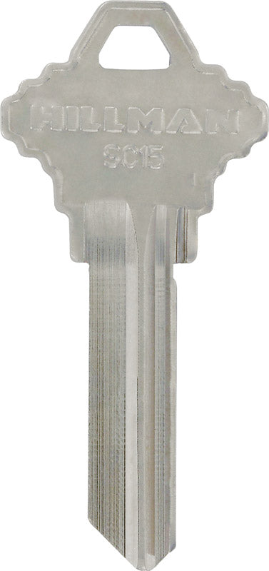 HILLMAN KeyKrafter House/Office Universal Key Blank 2020 Single For Schlage Locks (Pack of 4)