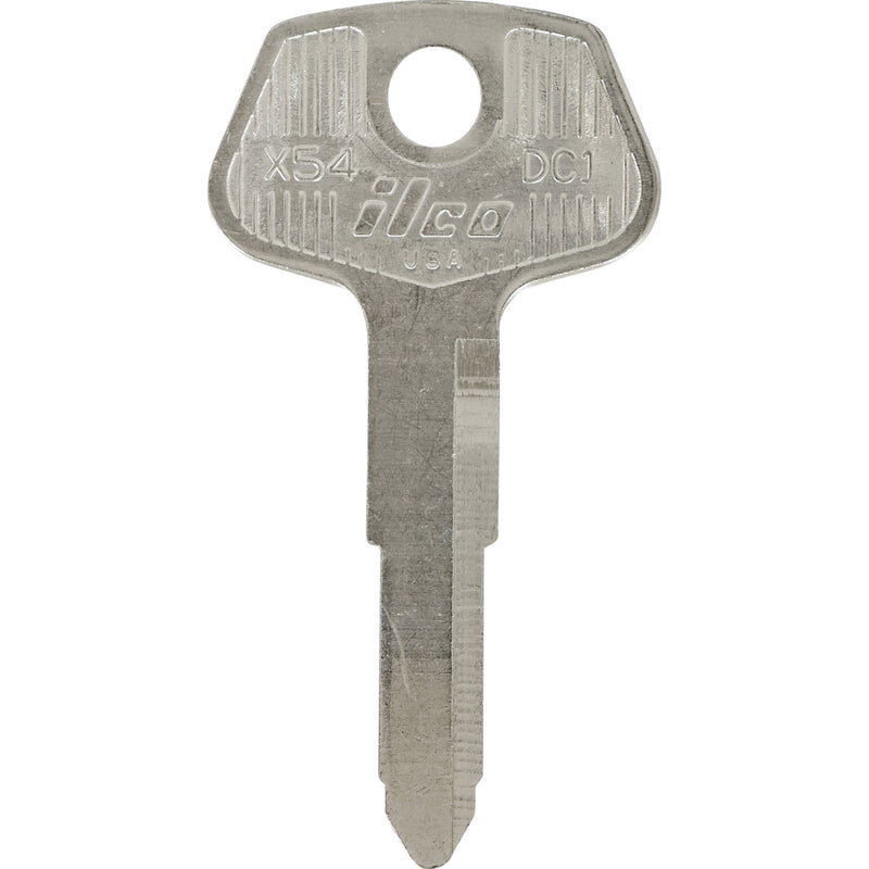 HILLMAN KeyKrafter Automotive Key Blank 2050 Double For Chrysler Silver (Pack of 4)