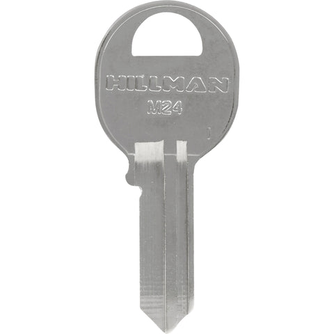 HILLMAN KeyKrafter Universal House/Office Key Blank 2056 Single Silver (Pack of 4)