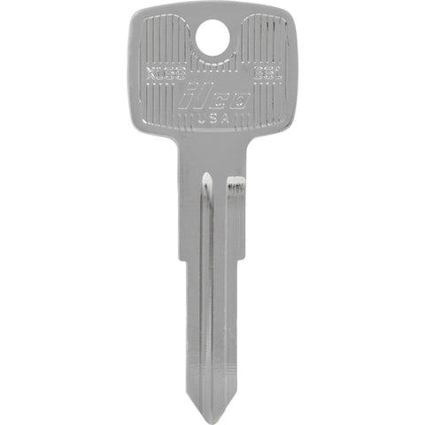 HILLMAN KeyKrafter Automotive Key Blank 2058 Double For GM Silver (Pack of 4)