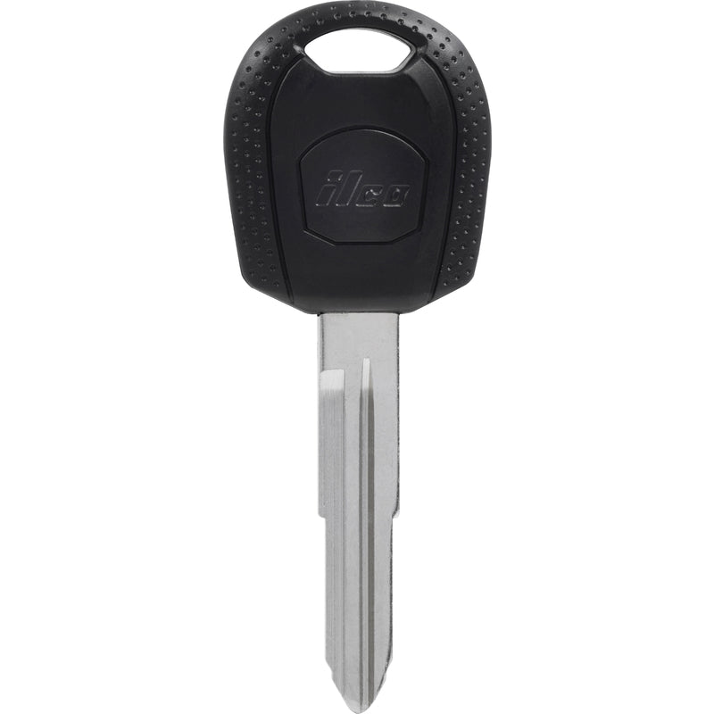 HILLMAN KeyKrafter Universal House/Office Key Blank 2046 Double For Kia Locks Black/Silver (Pack of 4)