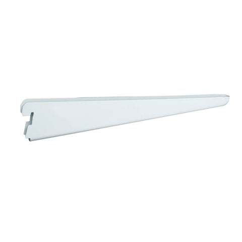 Organized Living Freedom Rail 2 in. H X 0.5 in. W X 12.5 in. L Epoxy Coated Steel Wood Bracket (Pack of 10)