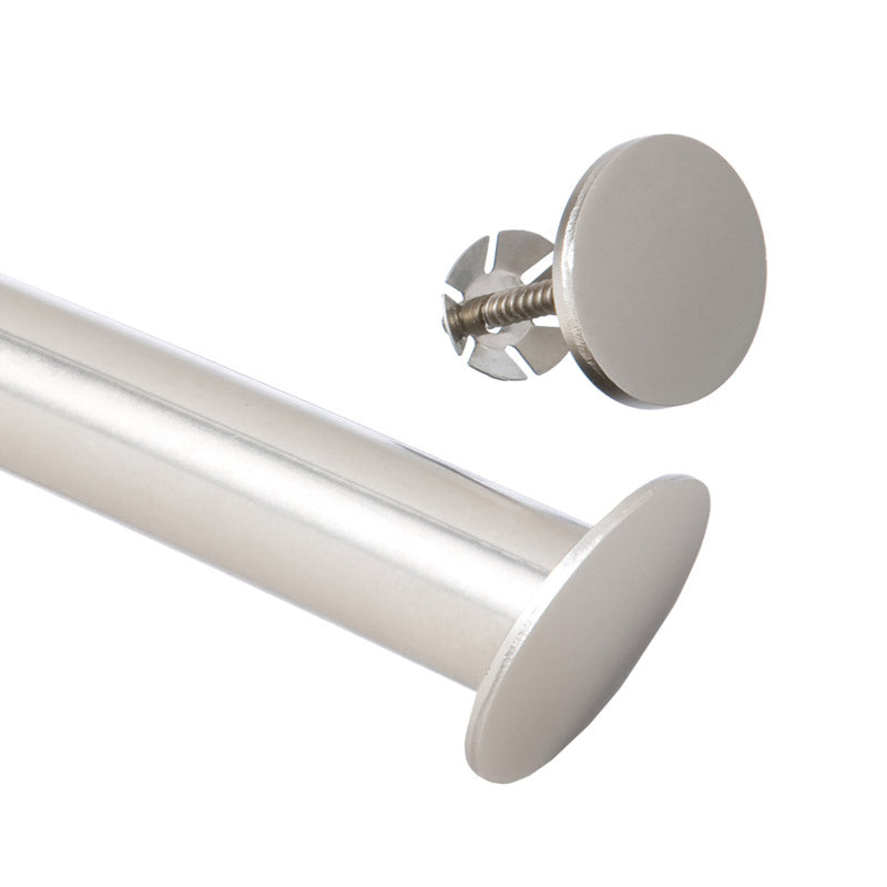 Organized Living Freedom Rail Steel Rod Stop (Pack of 12)