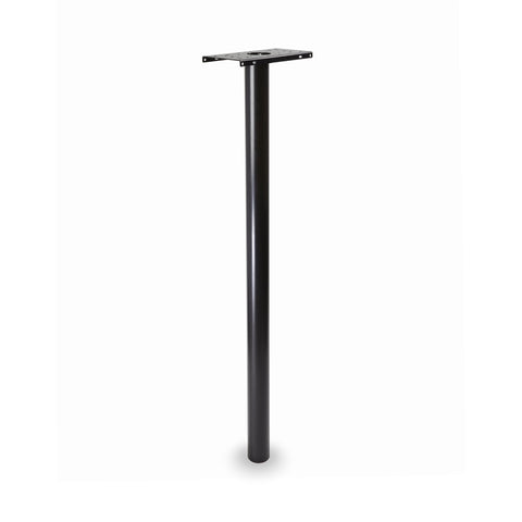 Architectural Mailboxes Pacifica 51 in. Powder Coated Black Galvanized Steel Mailbox Post