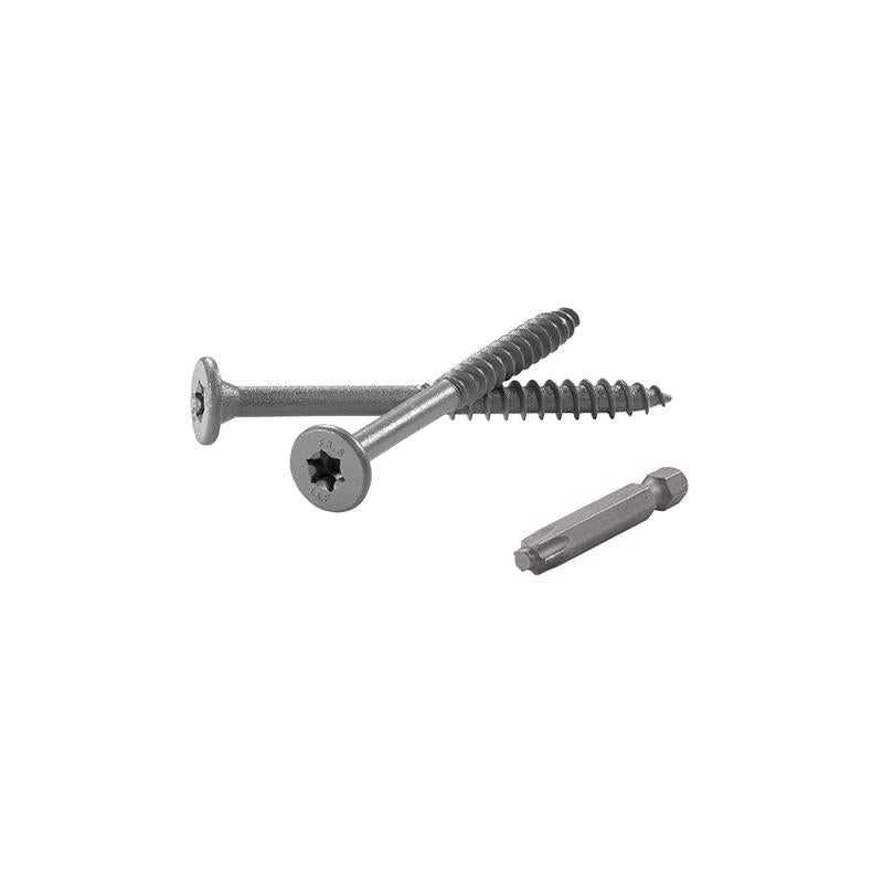 FastenMaster LedgerLok No. 12 each X 3-5/8 in. L Torx Ttap Epoxy Coarse Wood Screws 1 pk (Pack of 6)