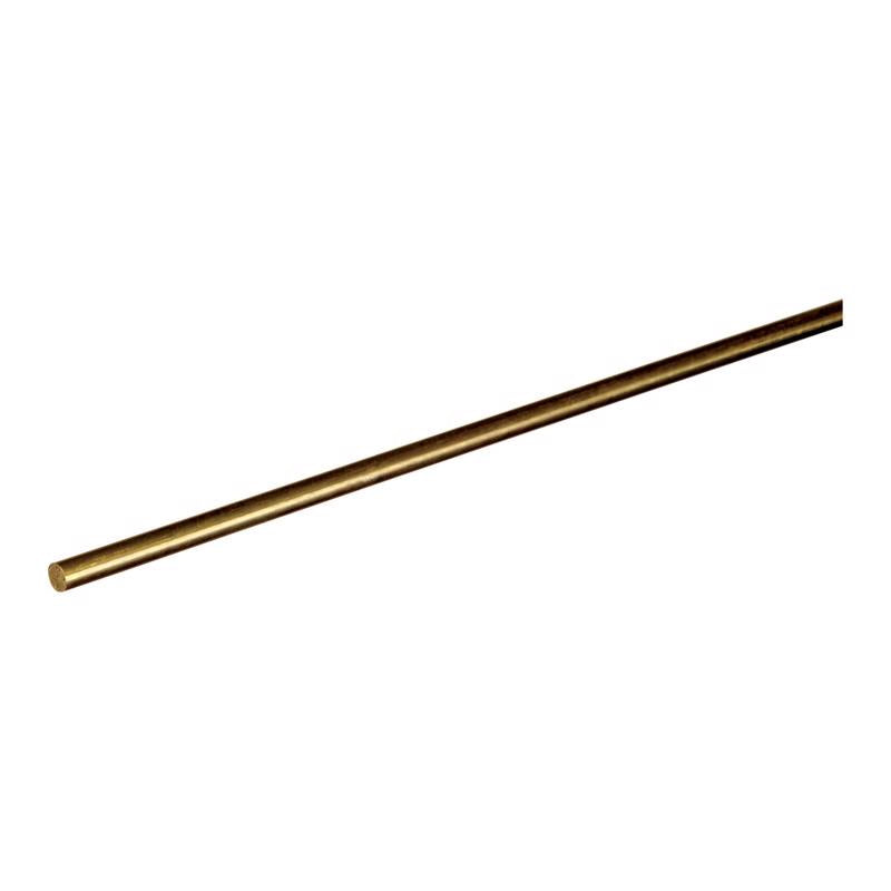 SteelWorks 1/8 in. D X 36 in. L Brass Rod 1 pk (Pack of 10)