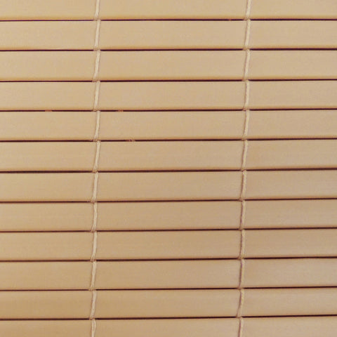Radiance Vinyl Rollup Shade 60 in. W X 72 in. H Bamboo Cordless