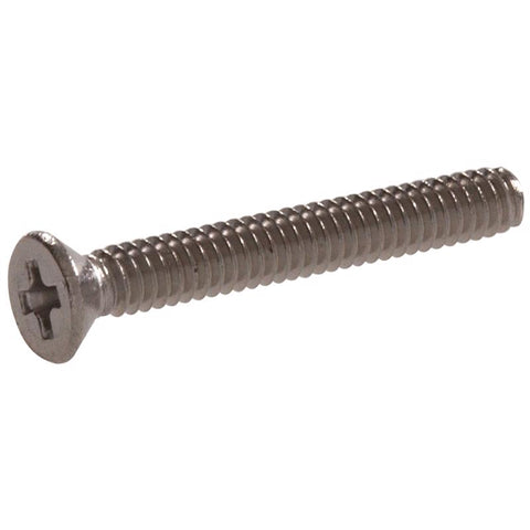 HILLMAN No. 10-32 in. X 1/2 in. L Phillips Flat Head Stainless Steel Machine Screws 100 pk