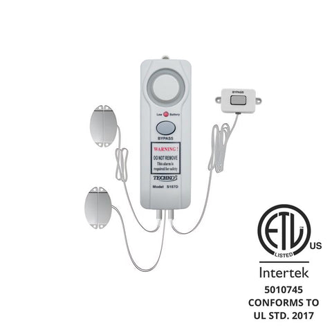 Techko White Plastic Safe Pool Alarm