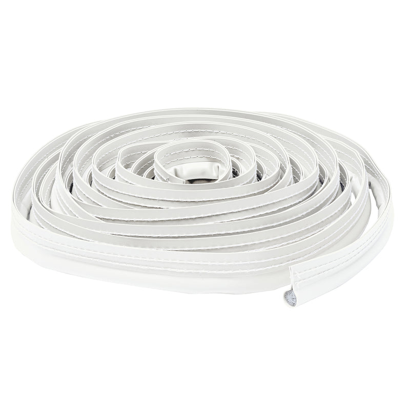 Frost King White Vinyl Clad Foam Weather Seal For Doors and Windows 17 ft. L X 0.88 in. (Pack of 12)