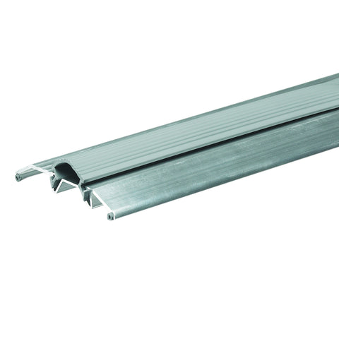 Frost King 0.75 in. H X 3.75 in. W X 36 in. L Aluminum/Vinyl Threshold Silver (Pack of 6)