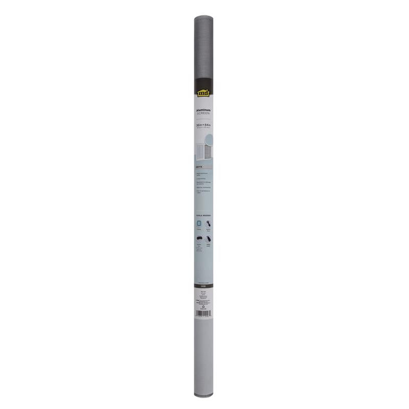 M-D Building Products Brite Aluminum Door and Window Screen 36 in. W X 84 in. L 1 pk (Pack of 8)