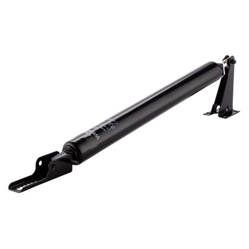 Cerrador hidráulico de puerta Wright de aluminio negro